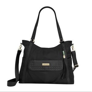Lily Jade Cailin Black & Gold Diaper Bag